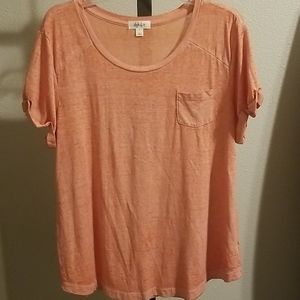 Peach Soft Comfy Tee